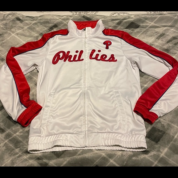 Genuine Merchandise Other - Philadelphia Phillies G-III Sports by Carl Banks Full-Zip Track Jacket medium
